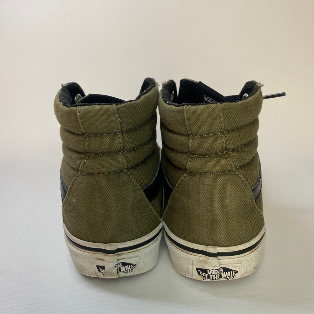 Van’s Sk-8 Hi Sneakers Women’s 5.5 Army Green/Black 721277 - Picture 5 of 9